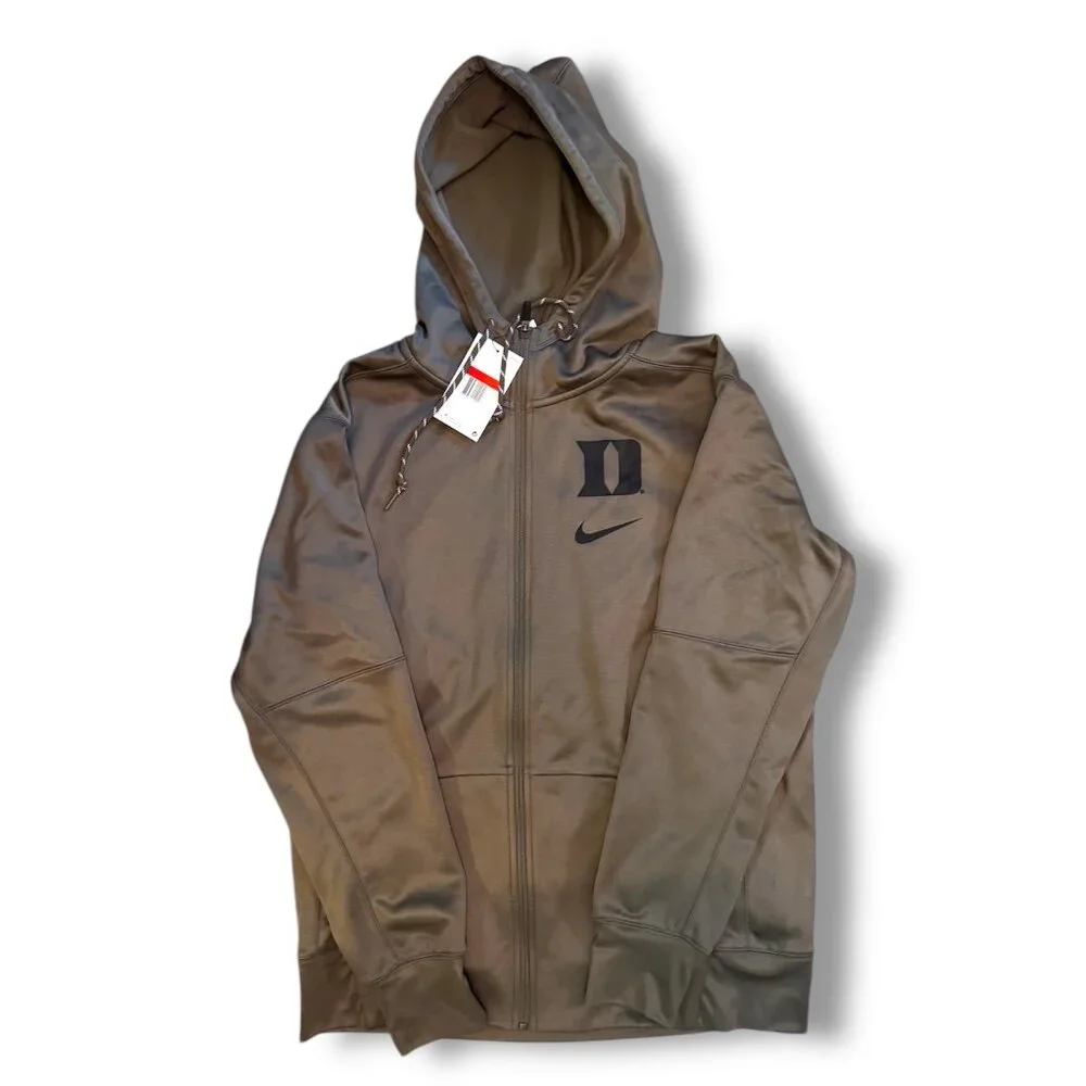 NEW WITH TAGS - Nike Duke Blue Devils zip up hoodie - Size Large - Picture 1 of 3
